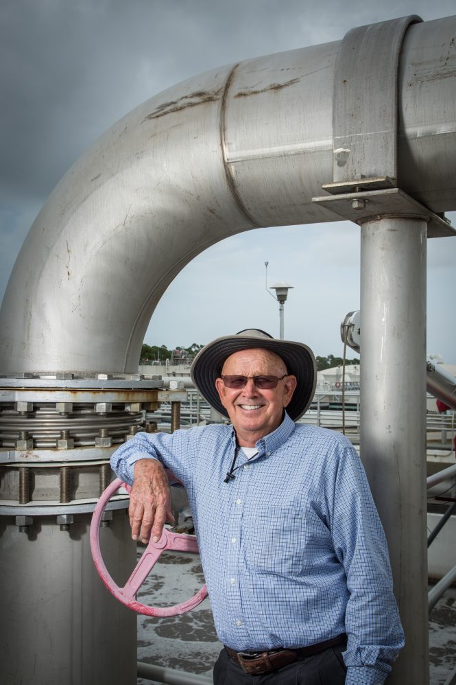 Loxahatchee River District Treatment Plant director of operations Tom Vaughn